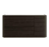 J and M Furniture Dresser Porto Dresser & Mirror in Wenge
