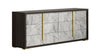 J and M Furniture Dresser Travertine Dresser & Mirror