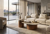 J and M Furniture End Table Balsato Coffee Table with Travertine Look Ceramic Top | J&M Furniture