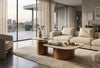 J and M Furniture End Table Balsato Coffee Table with Travertine Look Ceramic Top | J&M Furniture