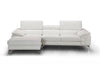 J and M Furniture Living Room A973b Premium Leather Sectional in Caramel