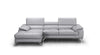 J and M Furniture Living Room Alice Premium Leather Sectional