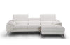J and M Furniture Living Room Right Hand Facing Chaise Alice Premium Leather Sectional