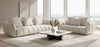 J and M Furniture Loveseat Lennox Fabric Loveseat in Light Grey | J&M Furniture