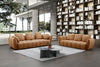 J and M Furniture Loveseat Lennox Fabric Loveseat in Mustard | J&M Furniture