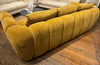 J and M Furniture Loveseat Lennox Fabric Loveseat in Mustard | J&M Furniture