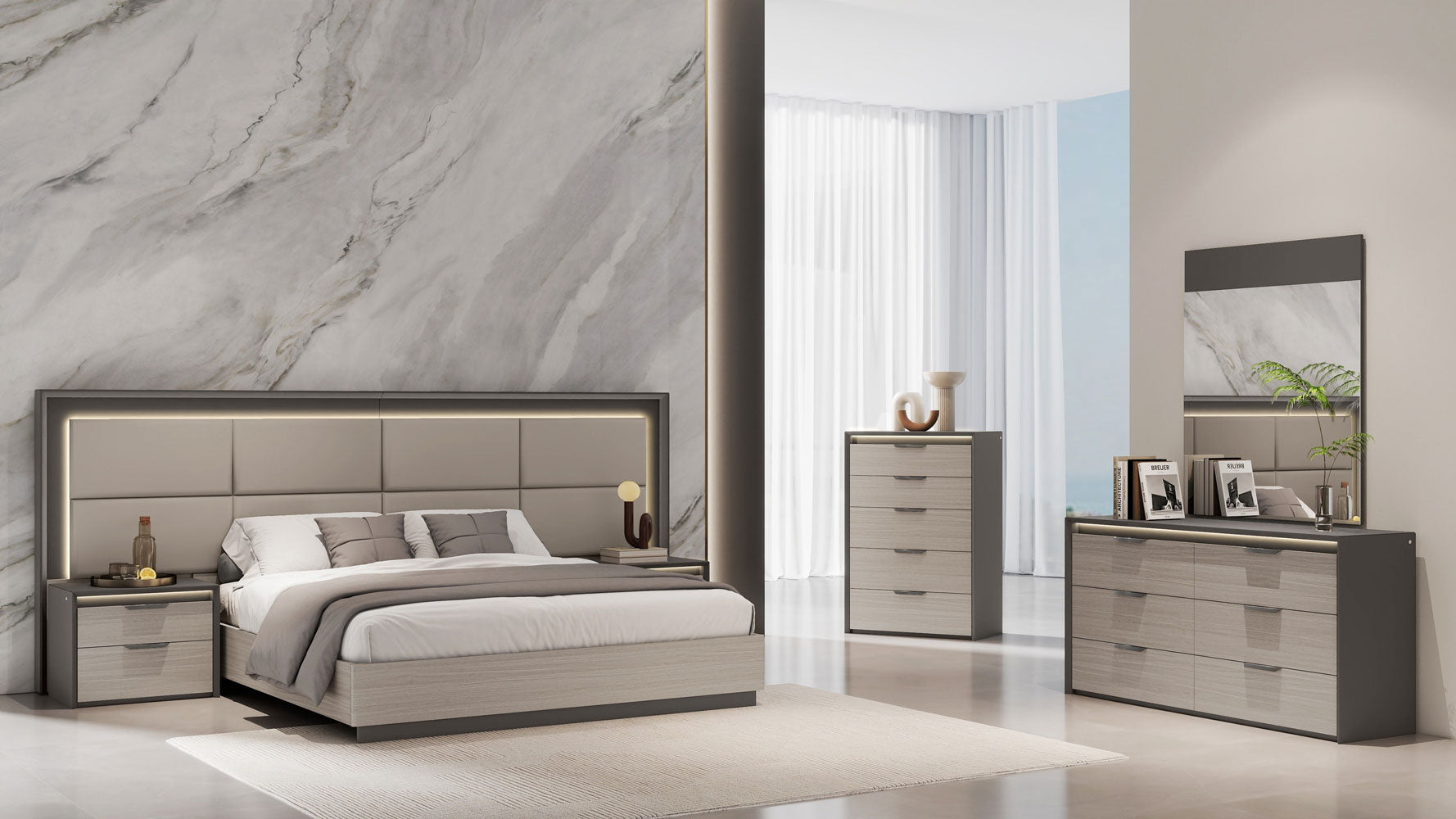 J and M Furniture Mirror Muse Mirror