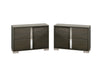 J and M Furniture Nightstands Alice Matte Nightstand