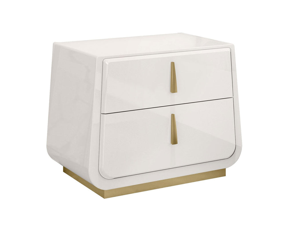 J and M Furniture Nightstands Luna Oro Nightstand