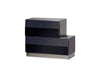 J and M Furniture Nightstands Milan Nightstand in Black