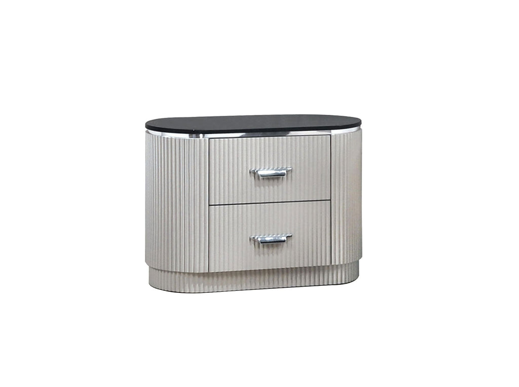 J and M Furniture Nightstands Onyx Nightstand