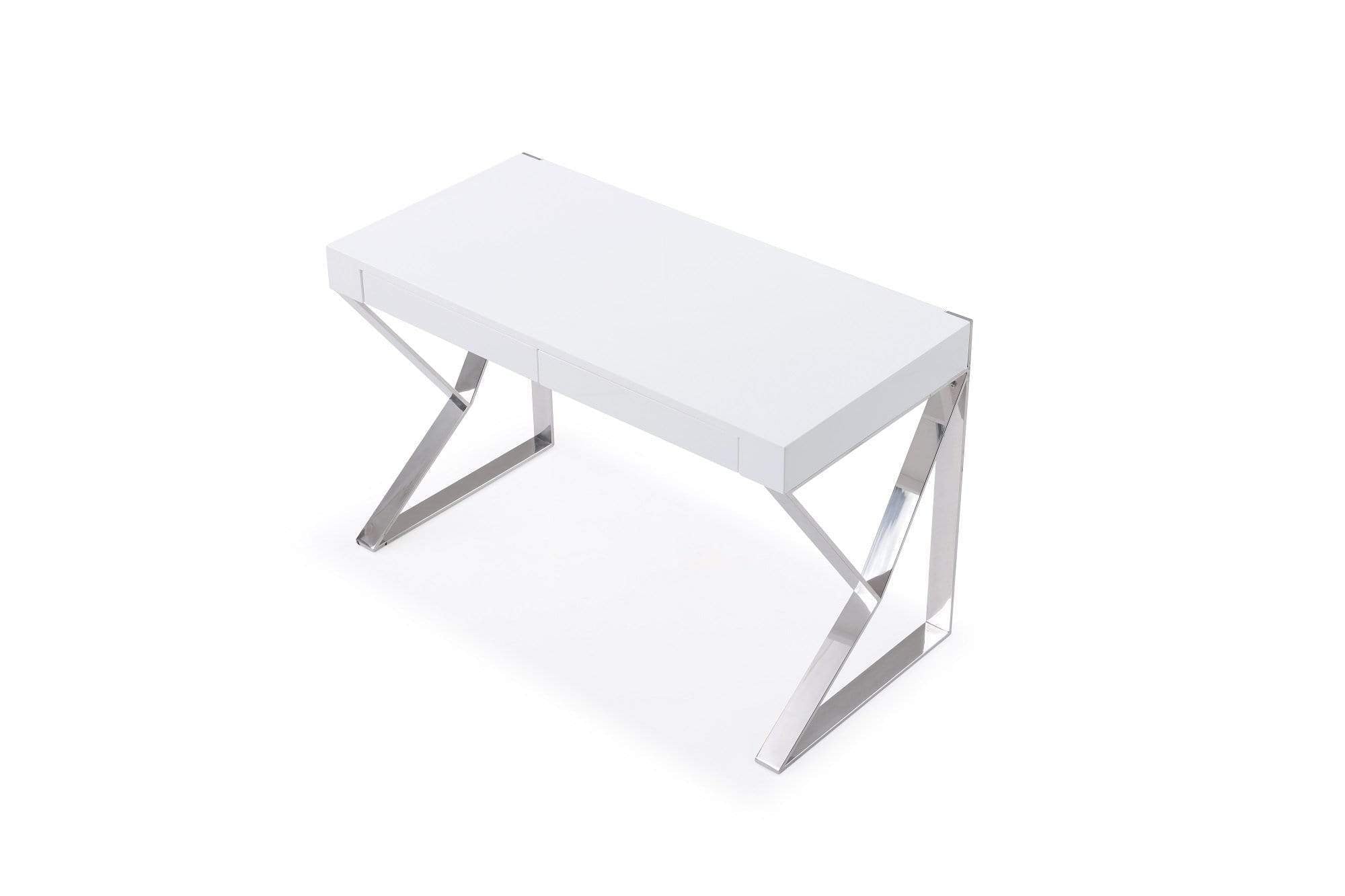 J and M Furniture Office Furniture Noho Desk in White