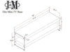 J and M Furniture TV Stand & Entertainment Centers Elm Mini TV Base | J&M Furniture