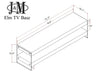 J and M Furniture TV Stand & Entertainment Centers Elm TV Base | J&M Furniture