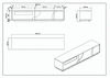 J and M Furniture TV Stand & Entertainment Centers Modern TV Base 101F in Walnut & White | J&M Furniture