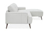 JnmFurniture.com Couches & Sofa Capri RHF Sectional in Frost