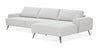 JnmFurniture.com Couches & Sofa Capri RHF Sectional in Frost