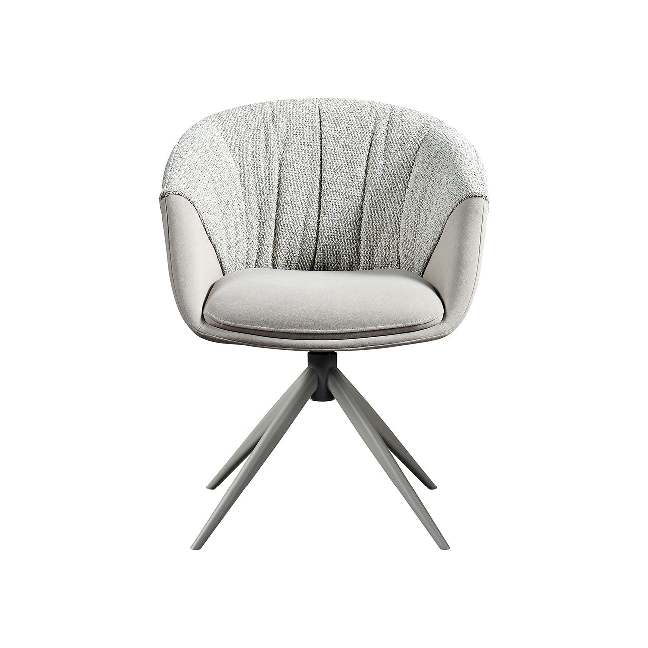 JnmFurniture.com Dining Chair Breccia Swivel Chair in Beige