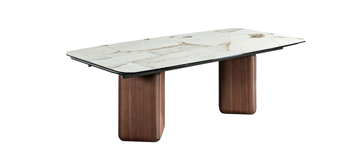 JnmFurniture.com Dining Sets Breccia Extension Table