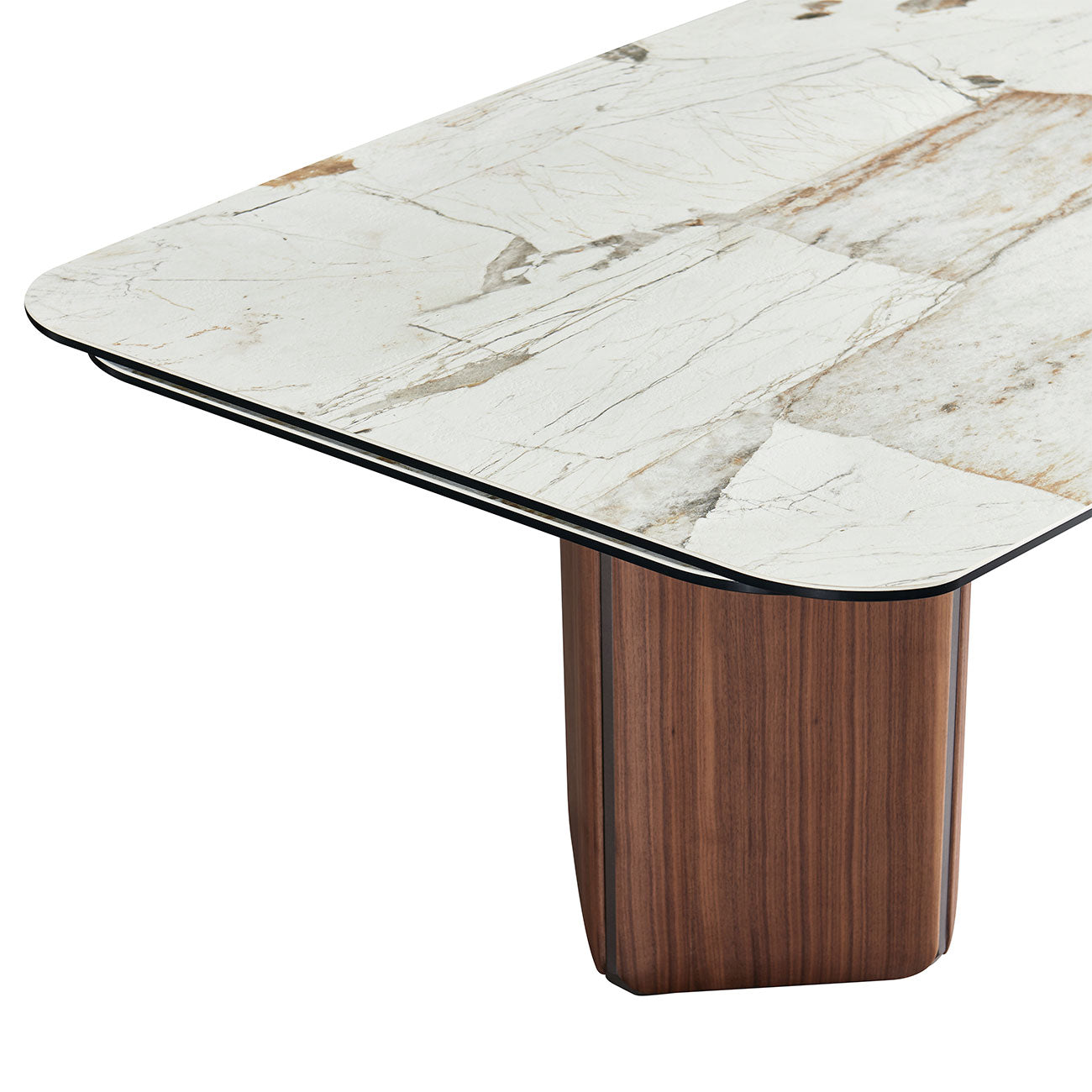 JnmFurniture.com Dining Sets Breccia Extension Table