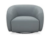 JnmFurniture.com Lounge Chair Orbit Swivel Chair in Blue