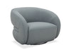 JnmFurniture.com Lounge Chair Orbit Swivel Chair in Blue