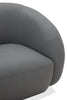 JnmFurniture.com Lounge Chair Orbit Swivel Chair in Charcoal