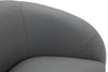 JnmFurniture.com Lounge Chair Orbit Swivel Chair in Charcoal