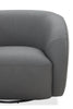 JnmFurniture.com Lounge Chair Orbit Swivel Chair in Charcoal