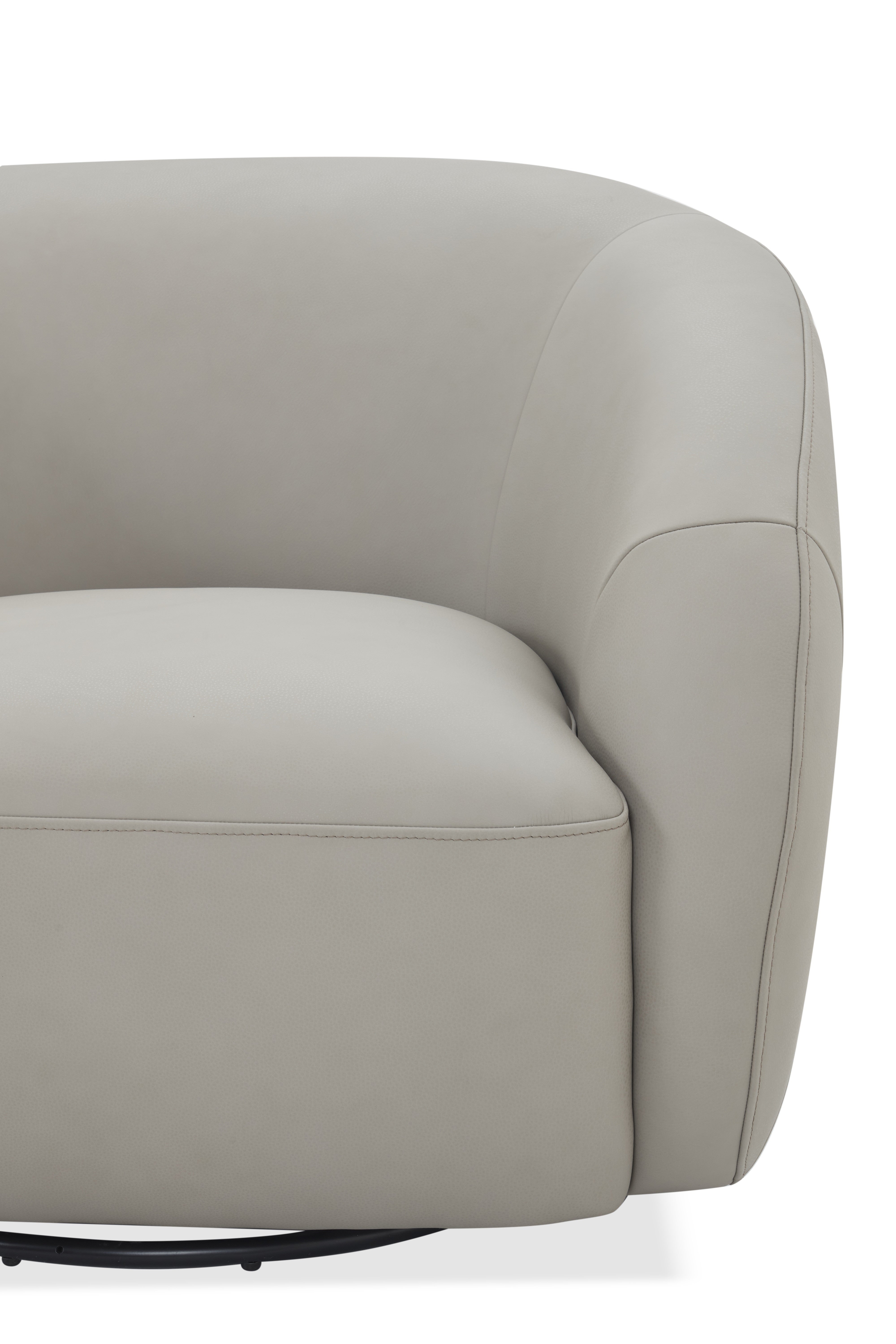 JnmFurniture.com Lounge Chair Orbit Swivel Chair in Khaki