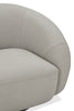 JnmFurniture.com Lounge Chair Orbit Swivel Chair in Khaki