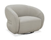 JnmFurniture.com Lounge Chair Orbit Swivel Chair in Khaki