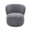 JnmFurniture.com Lounge Chair Zola Swivel Chair in Charcoal