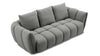 Lennox Fabric Loveseat in Dark Grey | J&M Furniture - Canal Furniture