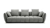 Lennox Fabric Sofa in Dark Grey | J&M Furniture - Canal Furniture