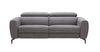 Lorenzo Motion Loveseat in Dark Grey Fabric | J&M Furniture - Canal Furniture