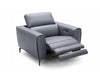 Lorenzo Motion Chair in Blue-Grey | J&M Furniture