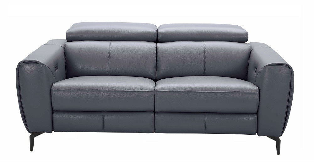 Lorenzo Motion Loveseat in Blue-Grey | J&M Furniture - Canal Furniture