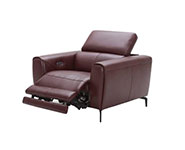 Lorenzo Motion Chair in Merlot | J&M Furniture