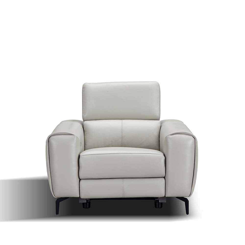 Lorenzo Reclining Sofa Collection in Light Gray | J&M Furniture