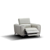 Lorenzo Reclining Chair in Light Gray | J&M Furniture - Canal Furniture
