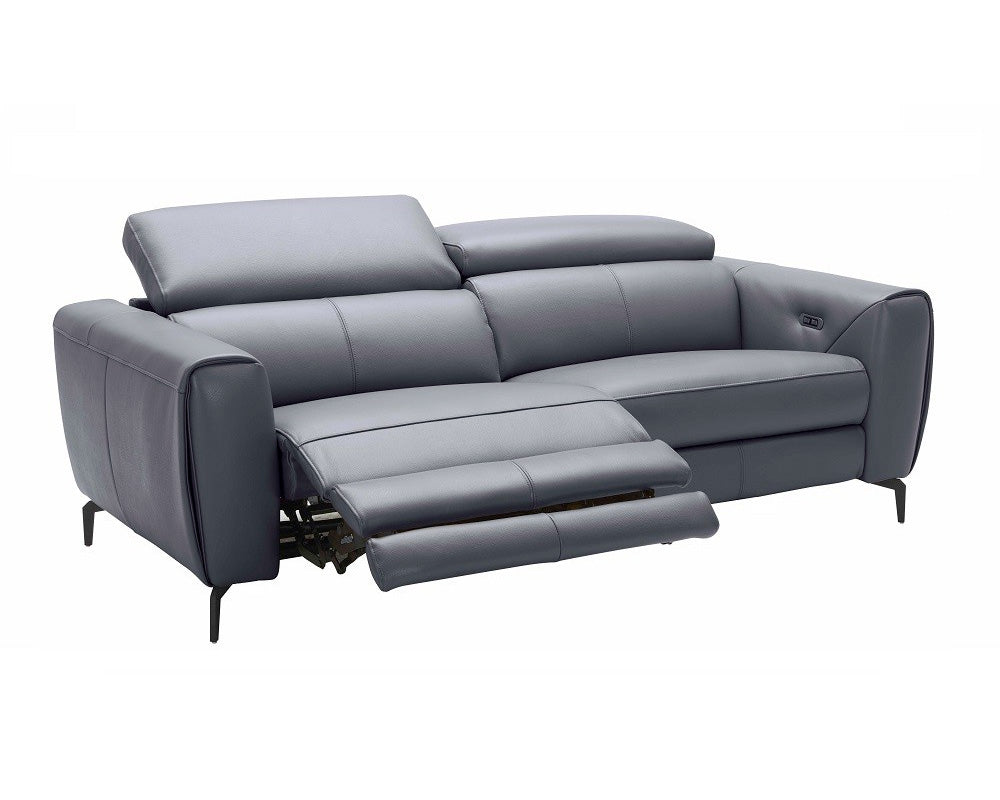 Lorenzo Motion Loveseat in Blue-Grey | J&M Furniture