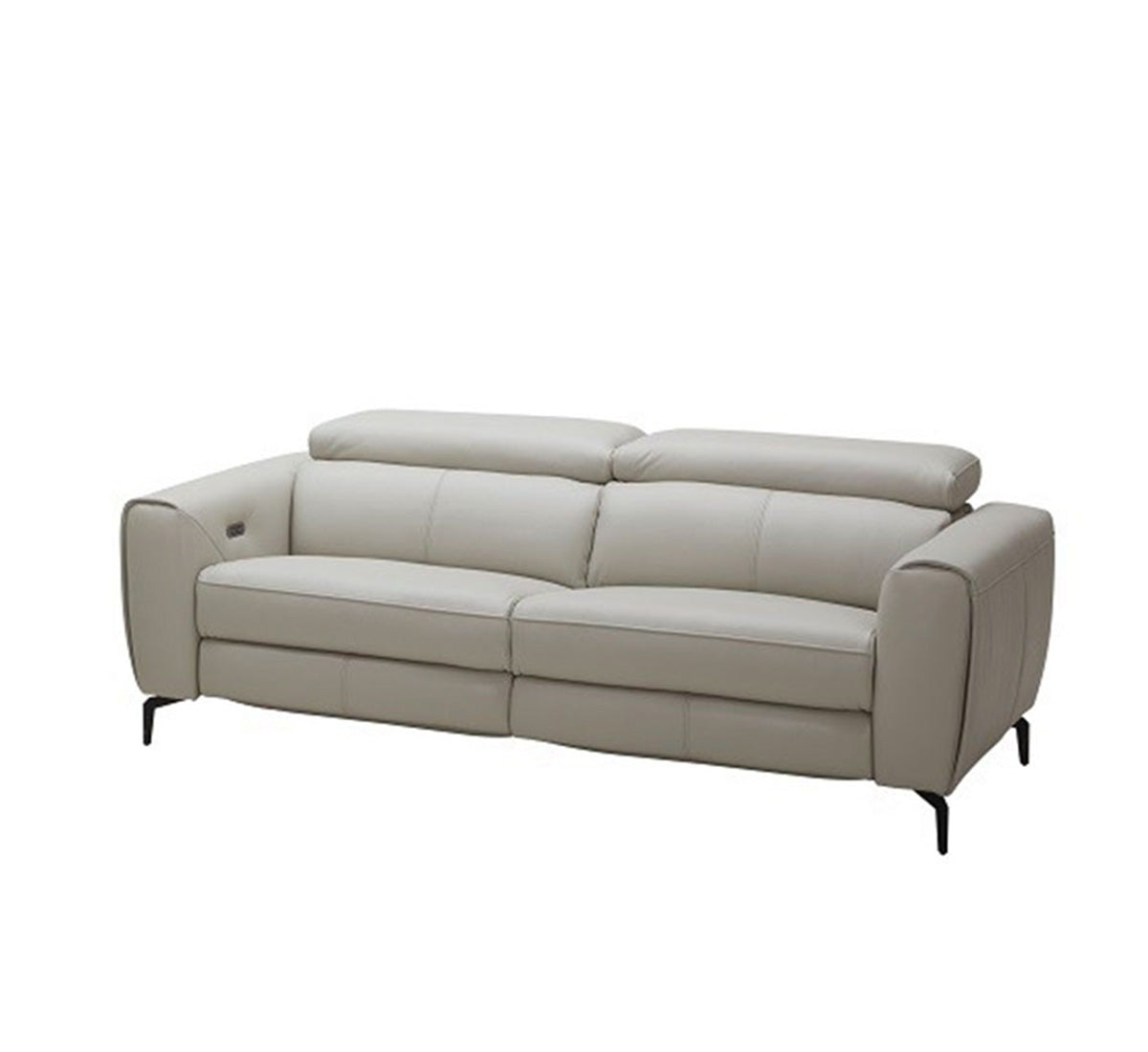 Lorenzo Reclining Sofa in Light Gray | J&M Furniture - Canal Furniture