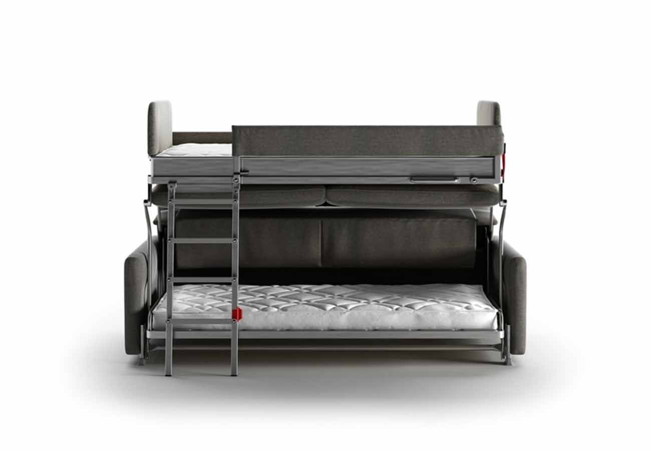 Luonto Couches & Sofa Elevate Bunk Bed Sleeper Sofa - Atlantic 07 | Luonto