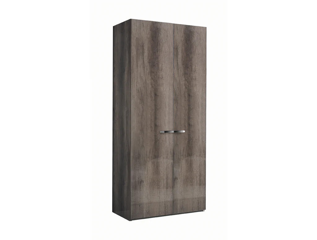 Matera Wardrobe in Surfaced Oak Finish | Alf Italia