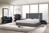 Matissee Bed in Charcoal - Canal Furniture