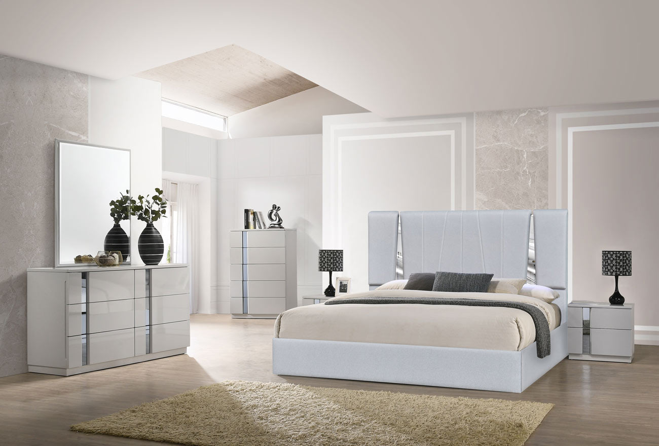 Matisse Bed in Silver Grey