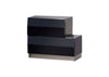 Milan Modern Bed in Black | J&M Furniture - Canal Furniture