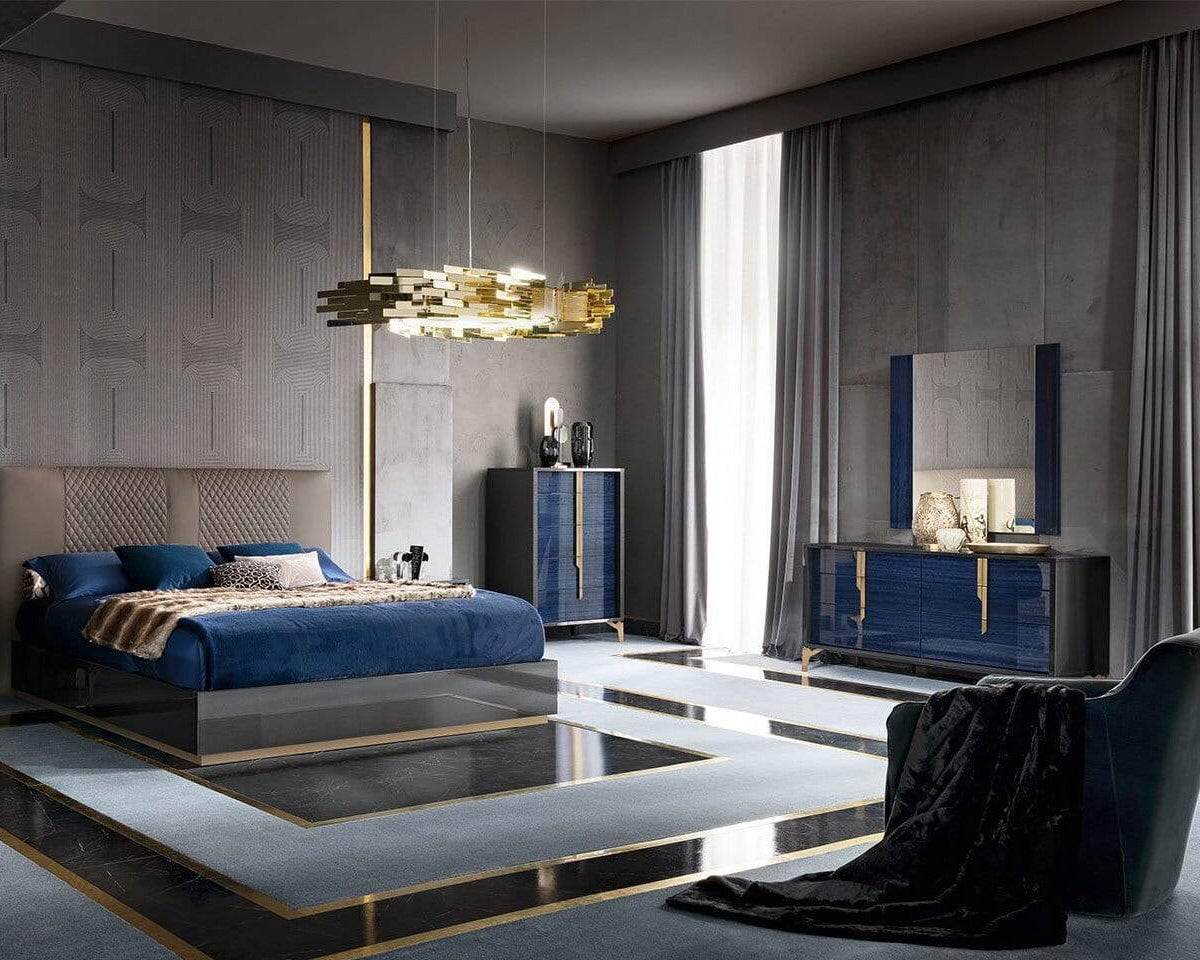 Oceanum Mirror in Blue - Canal Furniture