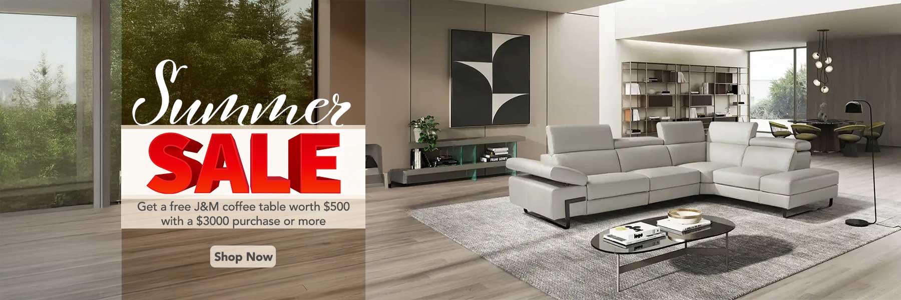 Summer Sale @ Modern Furniture Designs for Living
